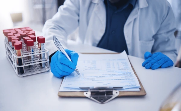 Blood test for diagnosing iron deficiency anemia