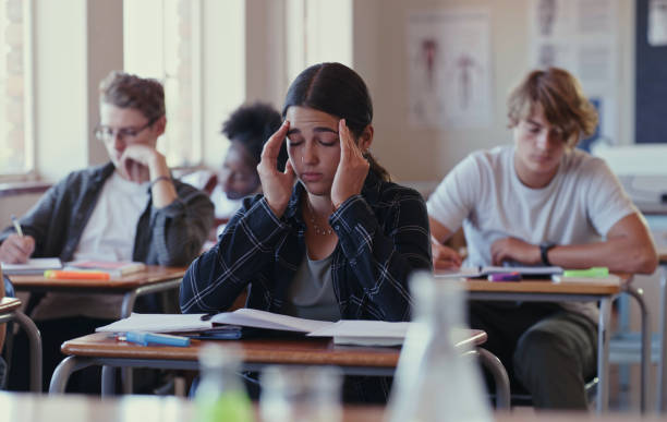 Headaches and poor concentration caused by low iron levels